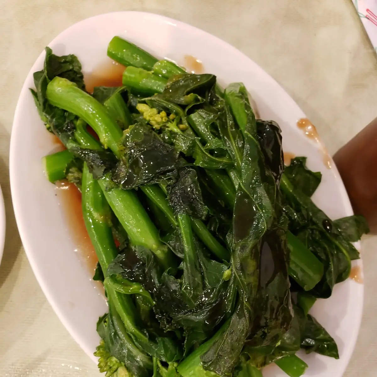 Sliced Beef with Chinese Vegetable 芥兰牛肉